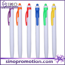 Clear Pen Body Logo Printing Advertising Ballpoint Pen